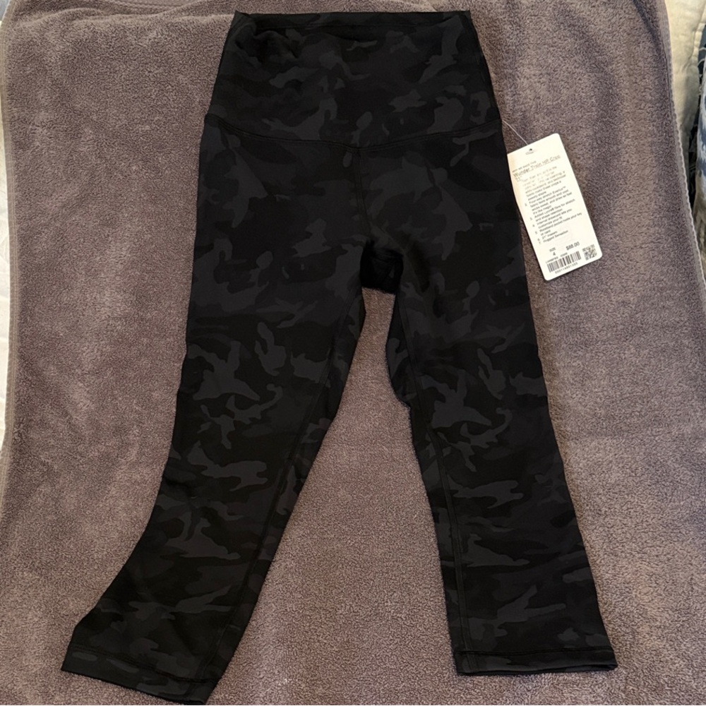 lululemon athletica wunder train Women Dark Camo Leggings